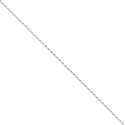 14k white gold 1.3mm franco bracelet anklet necklace pendant chain
