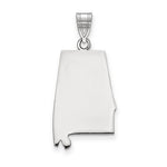 Load image into Gallery viewer, 14K Gold or Sterling Silver Alabama  AL State Pendant Charm Personalized Monogram
