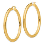 Carica l'immagine nel visualizzatore di Gallery, 10K Yellow Gold Classic Round Hoop Earrings 60mm x 5mm
