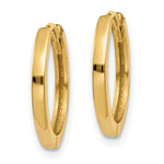 Load image into Gallery viewer, 10K Yellow Gold 11 mm x 1.75 mm Hoop Earrings Hinged
