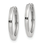 Load image into Gallery viewer, 10K White Gold 11 mm x 1.75 mm Earrings Hinged
