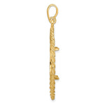 Charger l'image dans la galerie, 14K Yellow Gold 17.8 mm Coin Bezel Holder Pendant Charm Greek Key Rope US $2.50 Dollar Liberty Indian Barber Dime Mercury Dime Prong

