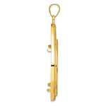 Charger l'image dans la galerie, 10K Yellow Gold 32.7 mm Coin Bezel Holder Pendant Teardrop 1 oz American Eagle Cat Krugerrand Prong
