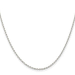 Load image into Gallery viewer, Sterling Silver 1.50mm Rope Bracelet Anklet Necklace Chain
