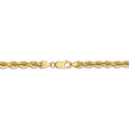 14K Yellow Gold 5mm Rope Bracelet Anklet Choker Necklace Pendant Chain