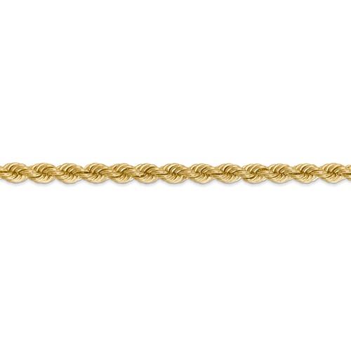 14K Yellow Gold 5mm Rope Bracelet Anklet Choker Necklace Pendant Chain