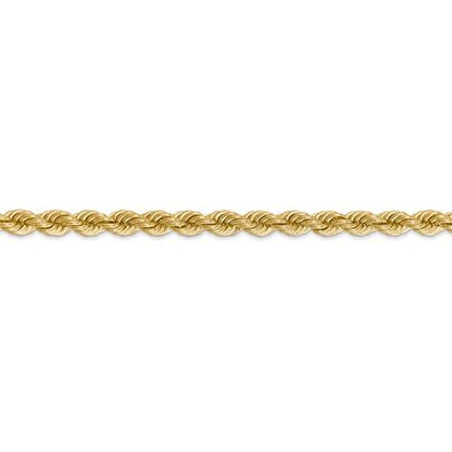 14K Yellow Gold 5mm Rope Bracelet Anklet Choker Necklace Pendant Chain