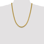 Indlæs billede til gallerivisning 14K Yellow Gold 6.25mm Miami Cuban Link Bracelet Anklet Choker Necklace Pendant Chain
