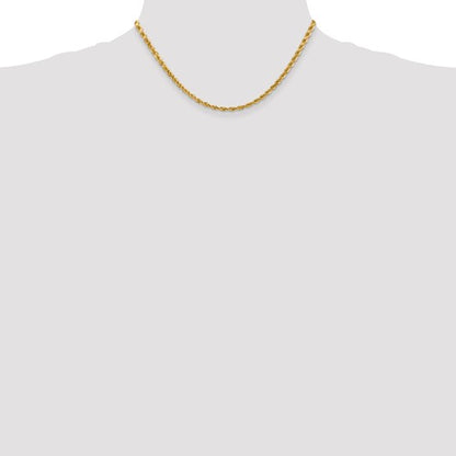 14k solid yellow gold 4mm diamond cut rope bracelet anklet choker necklace pendant chain