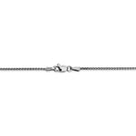 Load image into Gallery viewer, 14k White Gold 1.25mm Spiga Wheat Bracelet Anklet Choker Necklace Pendant Chain
