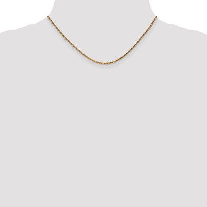14k rose gold 1.8mm diamond cut spiga wheat bracelet anklet necklace choker pendant chain