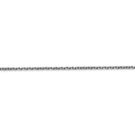 Lataa kuva Galleria-katseluun, 14k White Gold 1.65mm Diamond Cut Cable Bracelet Anklet Necklace Choker Pendant Chain

