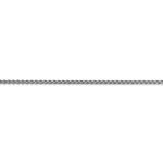 Load image into Gallery viewer, 14k White Gold 2mm Spiga Wheat Bracelet Anklet Choker Necklace Pendant Chain
