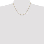 Load image into Gallery viewer, 14k Yellow Gold 1.6mm Round Open Link Cable Bracelet Anklet Choker Necklace Pendant Chain
