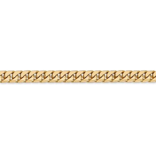 14k yellow gold 5mm miami cuban link bracelet anklet choker necklace pendant chain