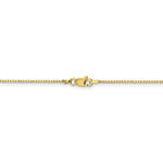 Kép betöltése a galériamegjelenítőbe: 10k Yellow Gold 1.10mm Box Bracelet Anklet Choker Pendant Necklace Chain
