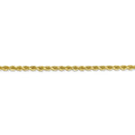 Lade das Bild in den Galerie-Viewer, 10k Yellow Gold 2.75mm Diamond Cut Rope Bracelet Anklet Choker Necklace Pendant Chain
