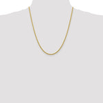 Carica l&#39;immagine nel visualizzatore di Gallery, 10k Yellow Gold 2.75mm Diamond Cut Rope Bracelet Anklet Choker Necklace Pendant Chain
