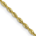 Load image into Gallery viewer, 10k Yellow Gold 1.85mm Diamond Cut Quadruple Rope Bracelet Anklet Choker Necklace Pendant Chain
