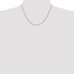 Carregar imagem no visualizador da galeria, 10k Yellow Gold 2mm Diamond Cut Quadruple Rope Bracelet Anklet Choker Necklace Pendant Chain
