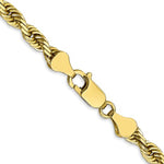 Lataa kuva Galleria-katseluun, 10k Yellow Gold 5mm Diamond Cut Quadruple Rope Bracelet Anklet Choker Necklace Pendant Chain
