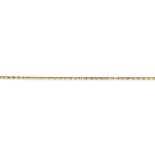 10k yellow gold 0.8mm rope bracelet anklet choker pendant necklace chain