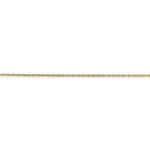 Carregar imagem no visualizador da galeria, 10k Yellow Gold 0.8mm Rope Bracelet Anklet Choker Pendant Necklace Chain
