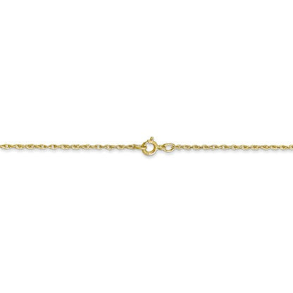 10k yellow gold 0.8mm rope bracelet anklet choker pendant necklace chain