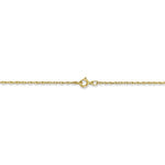 Load image into Gallery viewer, 10k Yellow Gold 0.8mm Rope Bracelet Anklet Choker Pendant Necklace Chain
