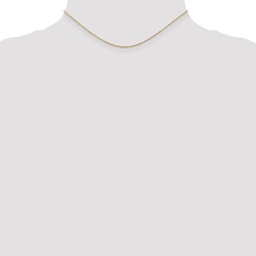 10k yellow gold 0.8mm rope bracelet anklet choker pendant necklace chain