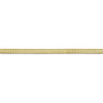 Afbeelding in Gallery-weergave laden, 10k Yellow Gold 3mm Silky Herringbone Bracelet Anklet Choker Necklace Pendant Chain
