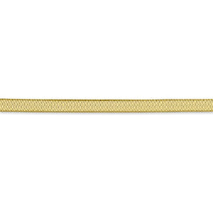 10k Yellow Gold 4mm Silky Herringbone Bracelet Anklet Choker Necklace Pendant Chain