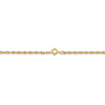 Load image into Gallery viewer, 14k Yellow Gold 1.55mm Cable Rope Bracelet Anklet Necklace Choker Pendant Chain
