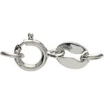 14k White Gold 0.75mm Rope Bracelet Anklet Necklace Choker Pendant Layer Chain Custom Made to Order