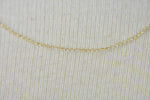 Załaduj obraz do przeglądarki galerii, 14k Yellow Gold 0.42mm Thin Curb Bracelet Anklet Necklace Choker Pendant Chain
