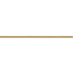 Load image into Gallery viewer, 14K Yellow Gold 2mm Cable Bracelet Anklet Choker Necklace Pendant Chain Lobster Clasp
