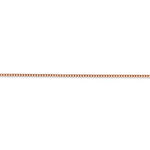 Load image into Gallery viewer, 14k Rose Gold 1.3mm Box Link Bracelet Anklet Choker Necklace Pendant Chain
