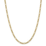 Ladda upp bild till gallerivisning, 14K Yellow Gold 4.75mm Lightweight Figaro Bracelet Anklet Choker Necklace Chain

