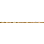 Load image into Gallery viewer, 14K Yellow Gold 1mm Franco Bracelet Anklet Choker Necklace Pendant Chain
