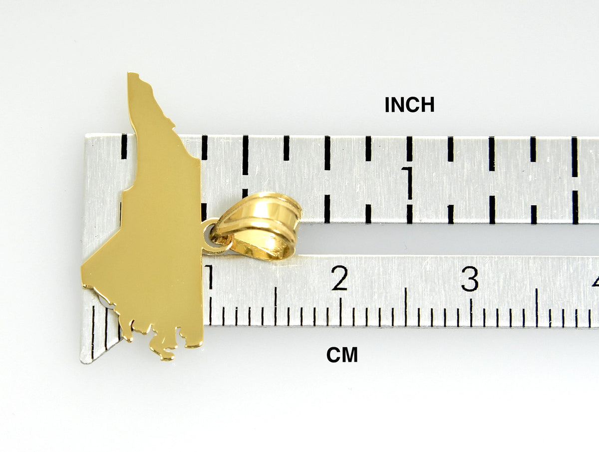 14k gold or sterling silver north carolina nc state map pendant charm personalized monogram