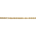 Load image into Gallery viewer, 14K Yellow Gold 3mm Diamond Cut Milano Rope Bracelet Anklet Necklace Pendant Chain
