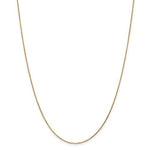 Lataa kuva Galleria-katseluun, 14K Yellow Gold 0.95mm Diamond Cut Cable Layering Bracelet Anklet Choker Necklace Pendant Chain
