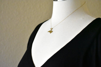 14k gold or sterling silver north carolina nc state map pendant charm personalized monogram