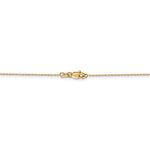 Load image into Gallery viewer, 14K Yellow Gold 0.80mm Diamond Cut Cable Bracelet Anklet Choker Necklace Chain Lobster Clasp
