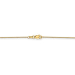 Load image into Gallery viewer, 14k Yellow Gold 0.90mm Cable Bracelet Anklet Choker Necklace Pendant Chain Lobster Clasp

