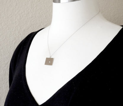 14k 10k yellow rose white gold diamond silver colorado co state map personalized city necklace