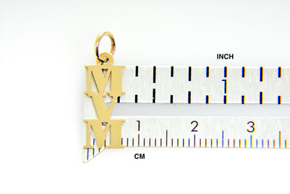 14k 10k yellow rose white gold sterling silver nameplate pendant charm personalized