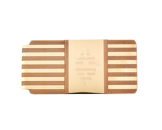 14k solid yellow gold money clip personalized engraved monogram