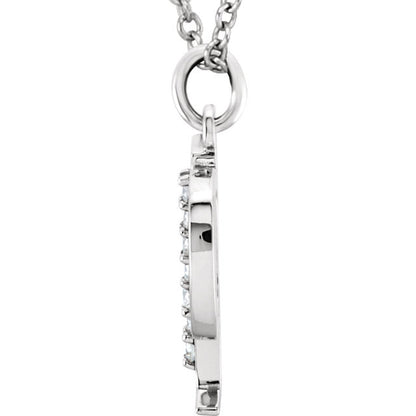 14k yellow rose white gold .04 ctw diamond tiny petite lowercase letter p initial alphabet pendant charm necklace