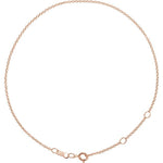 Carregar imagem no visualizador da galeria, Platinum 18k 14k 10k Yellow Rose White Gold 1mm Cable Bracelet Anklet Choker Necklace Pendant Chain
